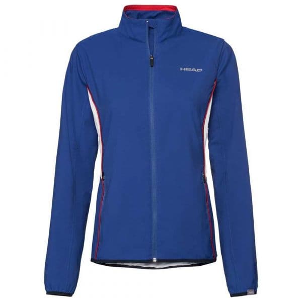 Head Racket Club Jacket Azul L Mulher