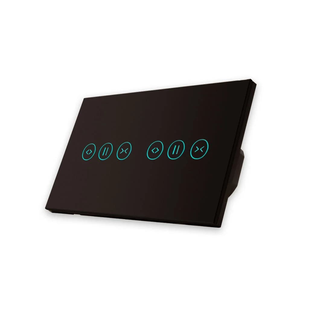 Intelligent WiFi Double Stores Switch Smartify - Black
