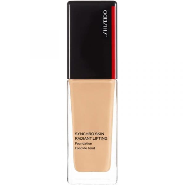 Shiseido Synchro Skin Radiant Lifting Foundation Advanced Base Iluminadora com Efeito Lifting SPF 30 Tom 210 Birch 30ml