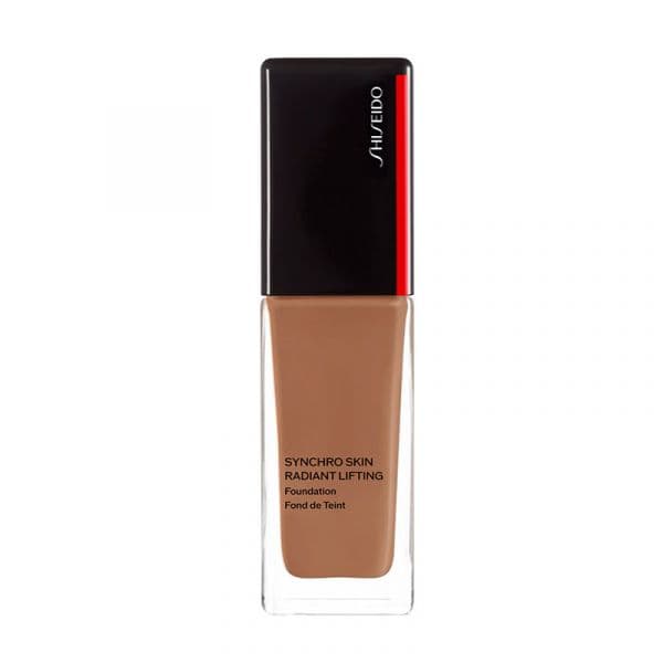 Shiseido Synchro Skin Radiant Lifting Foundation Advanced Base Iluminadora com Efeito Lifting SPF 30 Tom 330 Bamboo 30ml