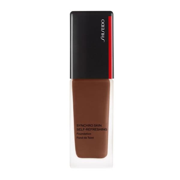 Shiseido Synchro Skin Self-refreshing Foundation Advanced Base Duradoura SPF 30 Tom 520 Rosewood 30ml