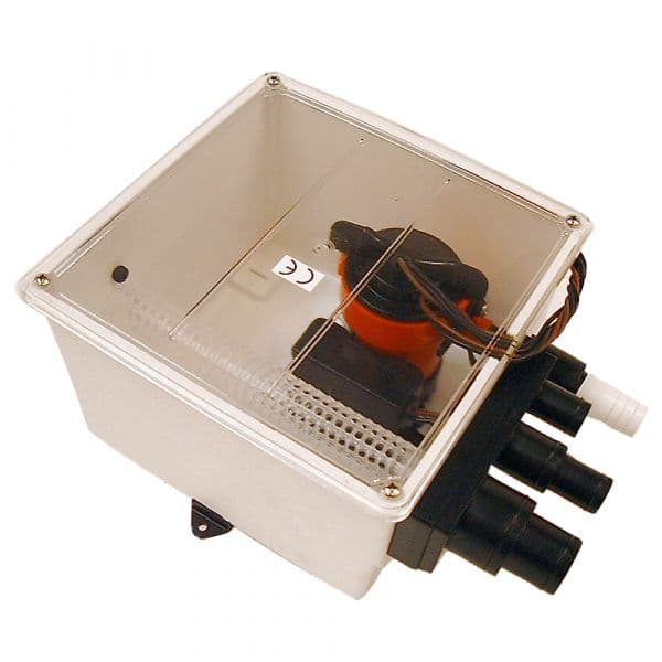 Johnson Pump 1000 Gph Multi Port Shower Pump 12V W/switch - 57151
