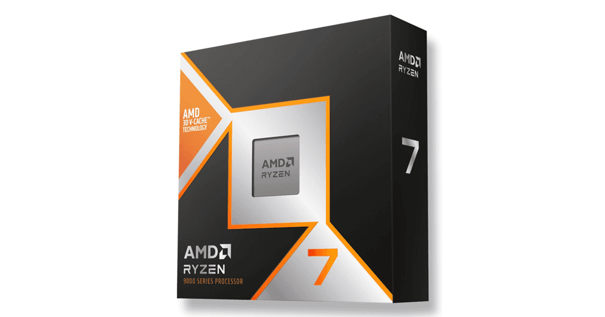 AMD Ryzen 7 9800x3D 8-Core 4.7GHz c/ Turbo 5.2GHz 104MB AM5