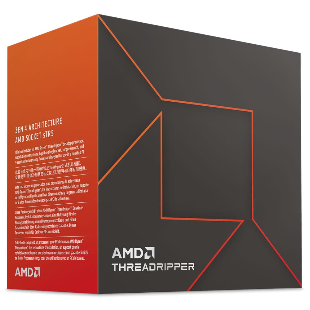 AMD Ryzen Threadripper 7970X Zen 4 4.0GHz c/ Turbo 5.3GHz 162MB Cache SktsTR5
