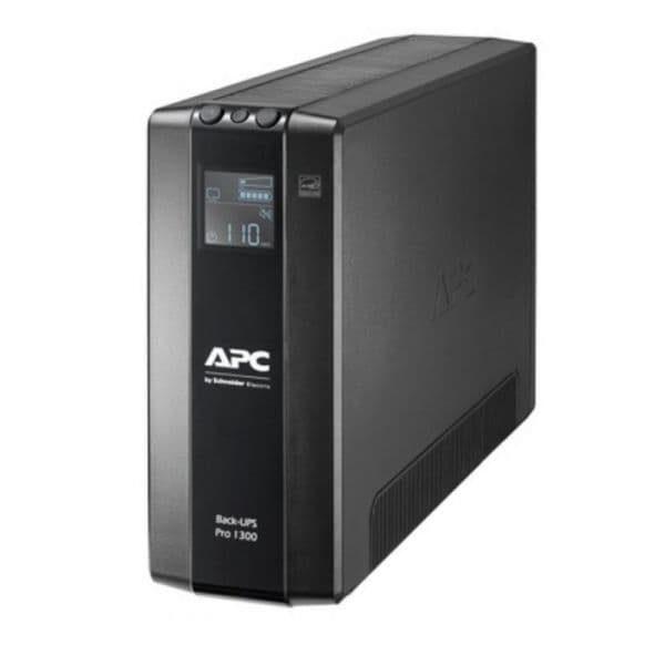 UPS APC BACK PRO BR 1300VA 8 OUTLETS AVR LCD INTERFACE - 641704 - BR1300MI