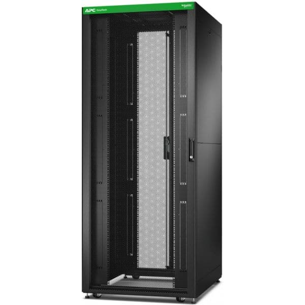 UPS Apc Easy Rack 800mm/42U/1000mm With Roof, Side Panel,castors,feet And 4 Brackets, No Bottom, Black
