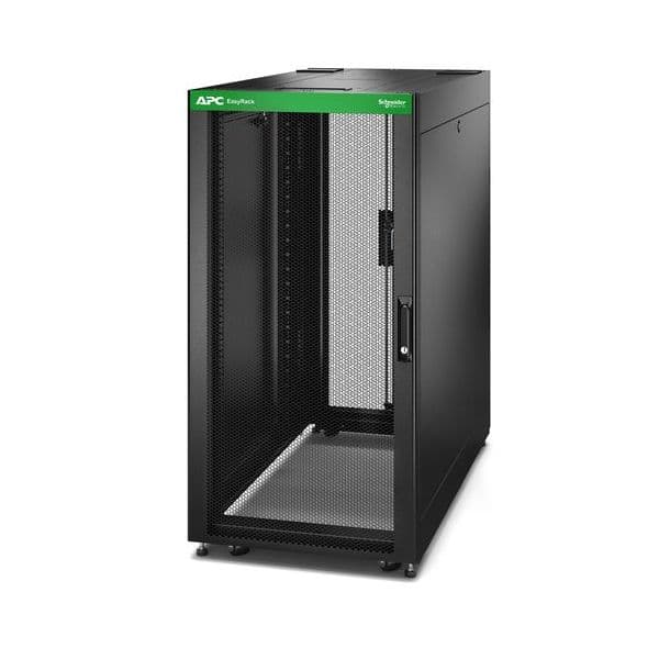 UPS Apc Easy Rack 600mm/24U/1000mm , With Roof, Side Panel,castors,feet And 4 Brackets, No Bottom, Black