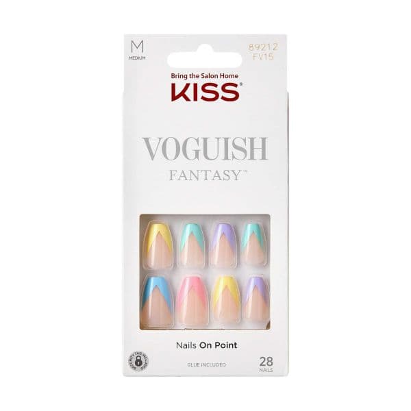 Kiss Unhas Postiças Voguish Stiletto Candies