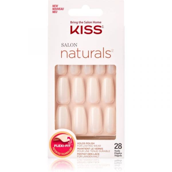 Kiss Salon Natural Walk On Air Unhas Artificiais 28 Un.