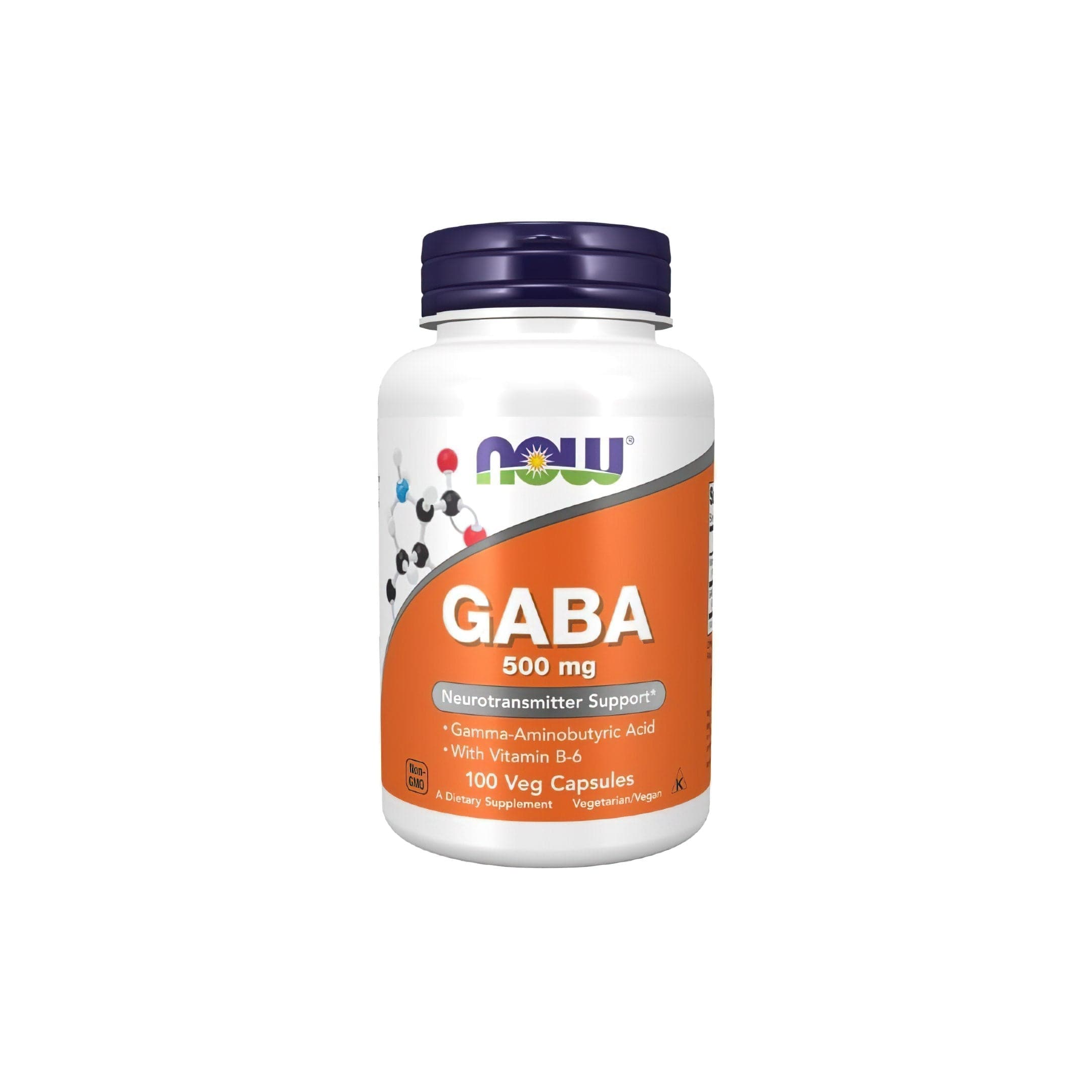 GABA 500 mg 200 Vegetable Capsules