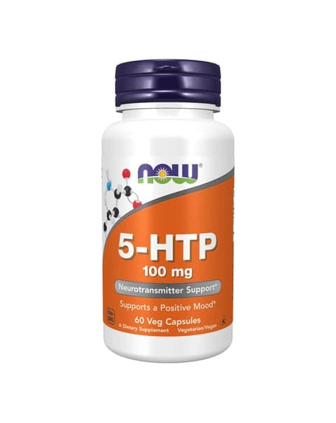 Now 5-HTP 100mg 60 Cápsulas