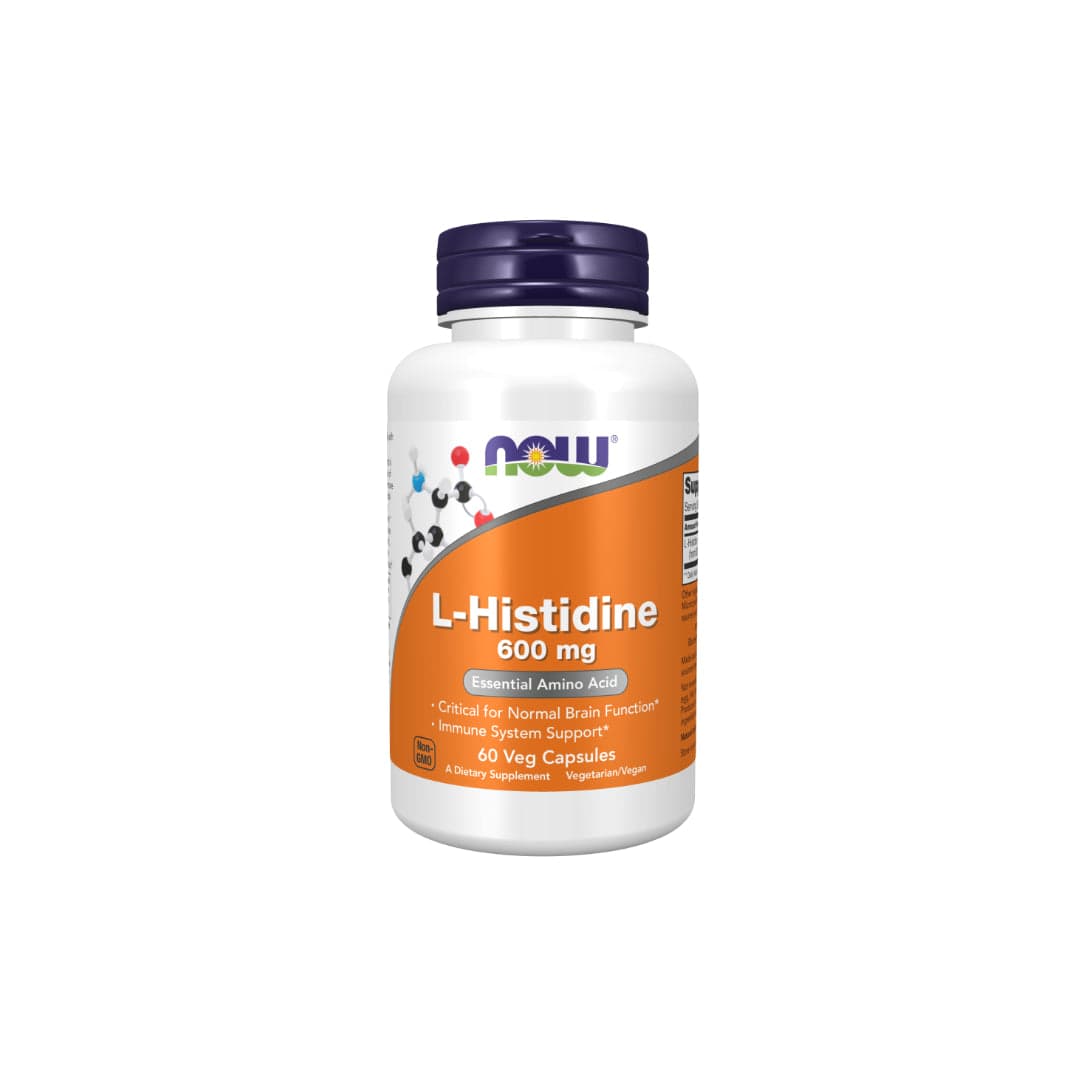 L-Histidine 600 mg 60 Veg Capsules