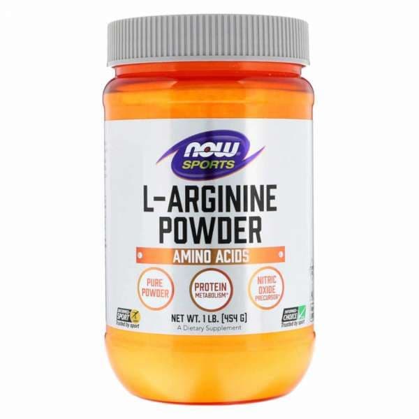 Now L-arginina em Pó 454g