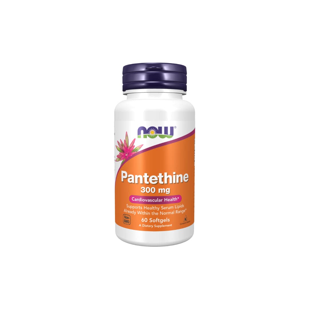 Now Pantethine 300mg 60 Cápsulas Moles