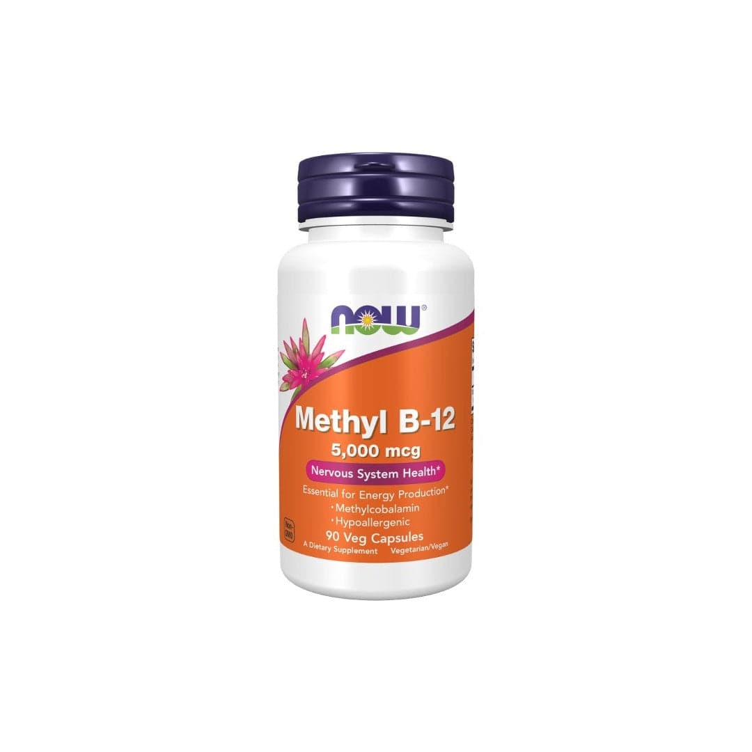 Now Methyl B-12 5000mcg 90 Cápsulas Vegetais