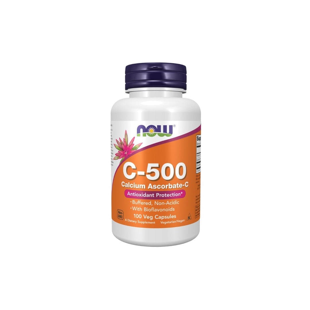 Vitamin C-500 Calcium Ascorbate-C 100 Veg Capsules