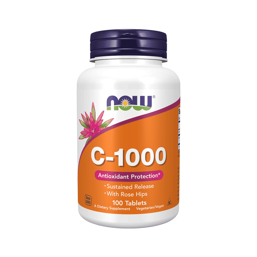 Vitamina C 1000 Sustained Release 100 Comprimidos Now100 comprimidos