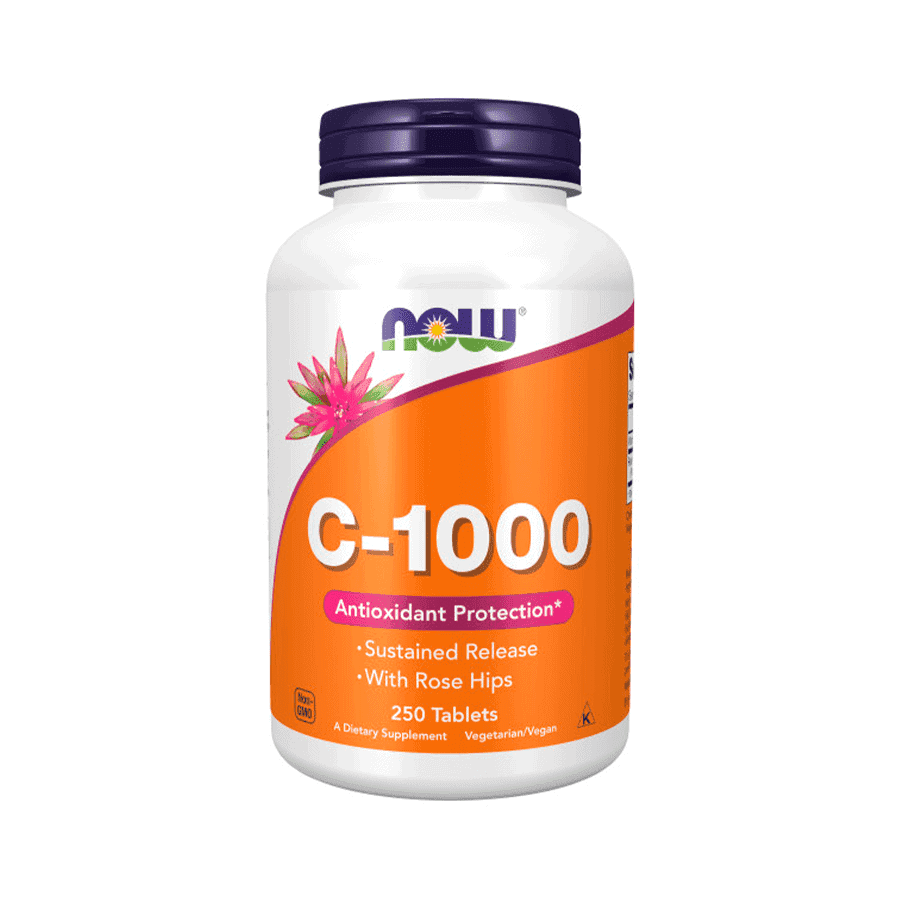 Vitamina C 1000 Sustained Release 250 Comprimidos Now Foods