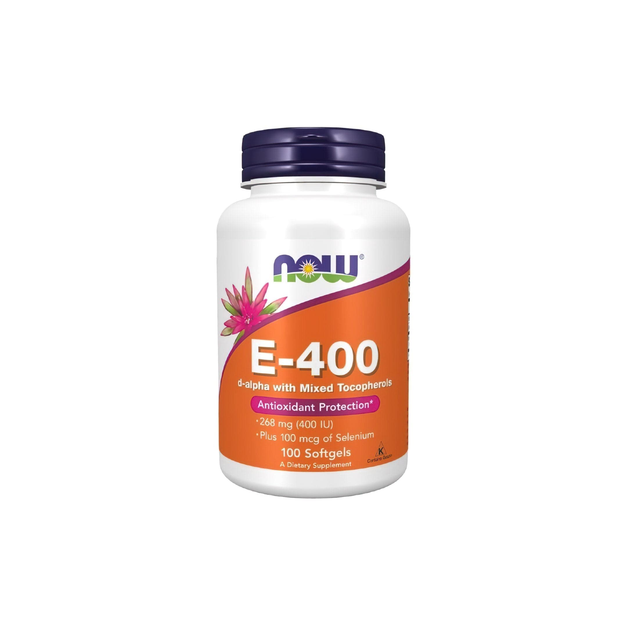 Vitamin E-400 Mixed Tocopherols with Selenium 100 Softgels
