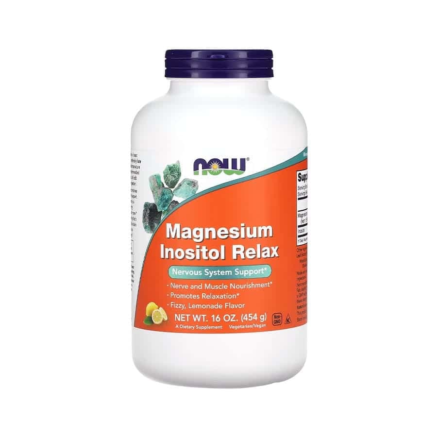 Magnésio Inositol Relax 454gr Now Foods