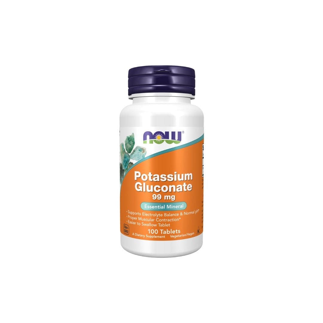 Now Potassium Gluconate 100 caps