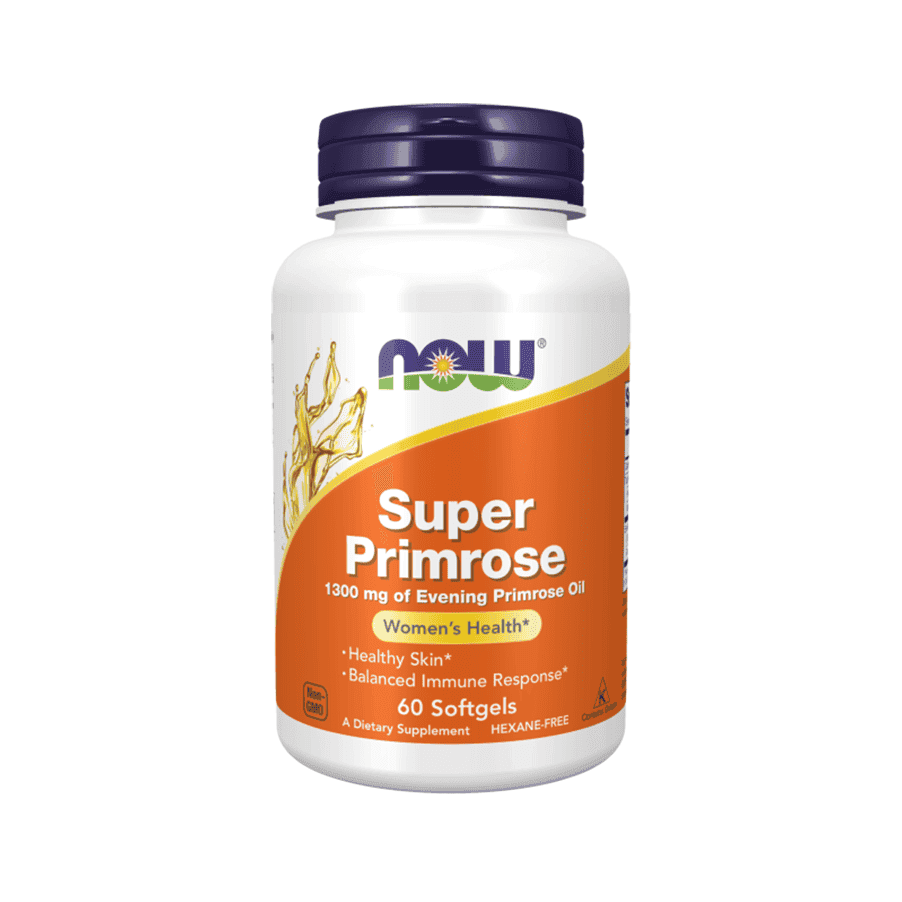 Super Primrose 1300mg - 60 Cápsulas - Now Foods