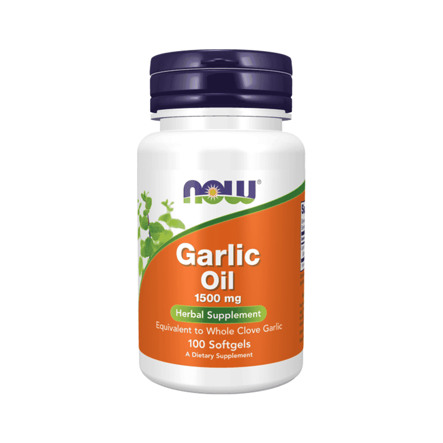 Garlic Oil 1500mg - 100 Cápsulas - Now Foods