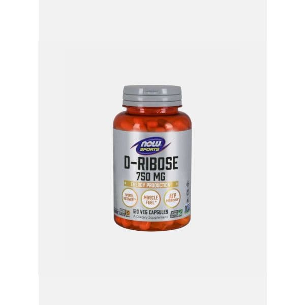 Now D-Ribose 120 Cápsulas
