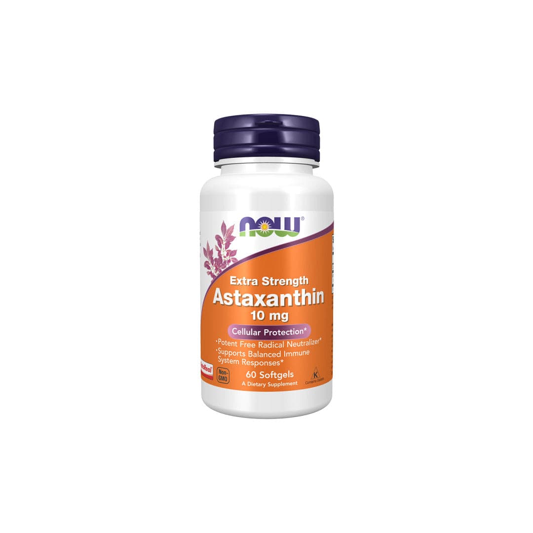 Astaxanthin, Extra Strength 10 mg 60 Softgel