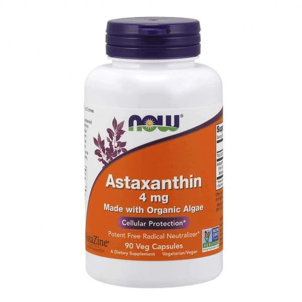 Now Astaxanthin 4mg 90 Cápsulas