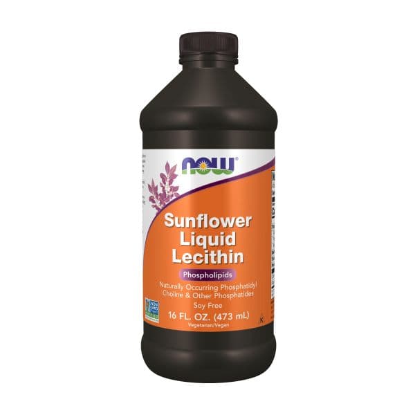 Now Sunflower Liquid Lecithin 473ml