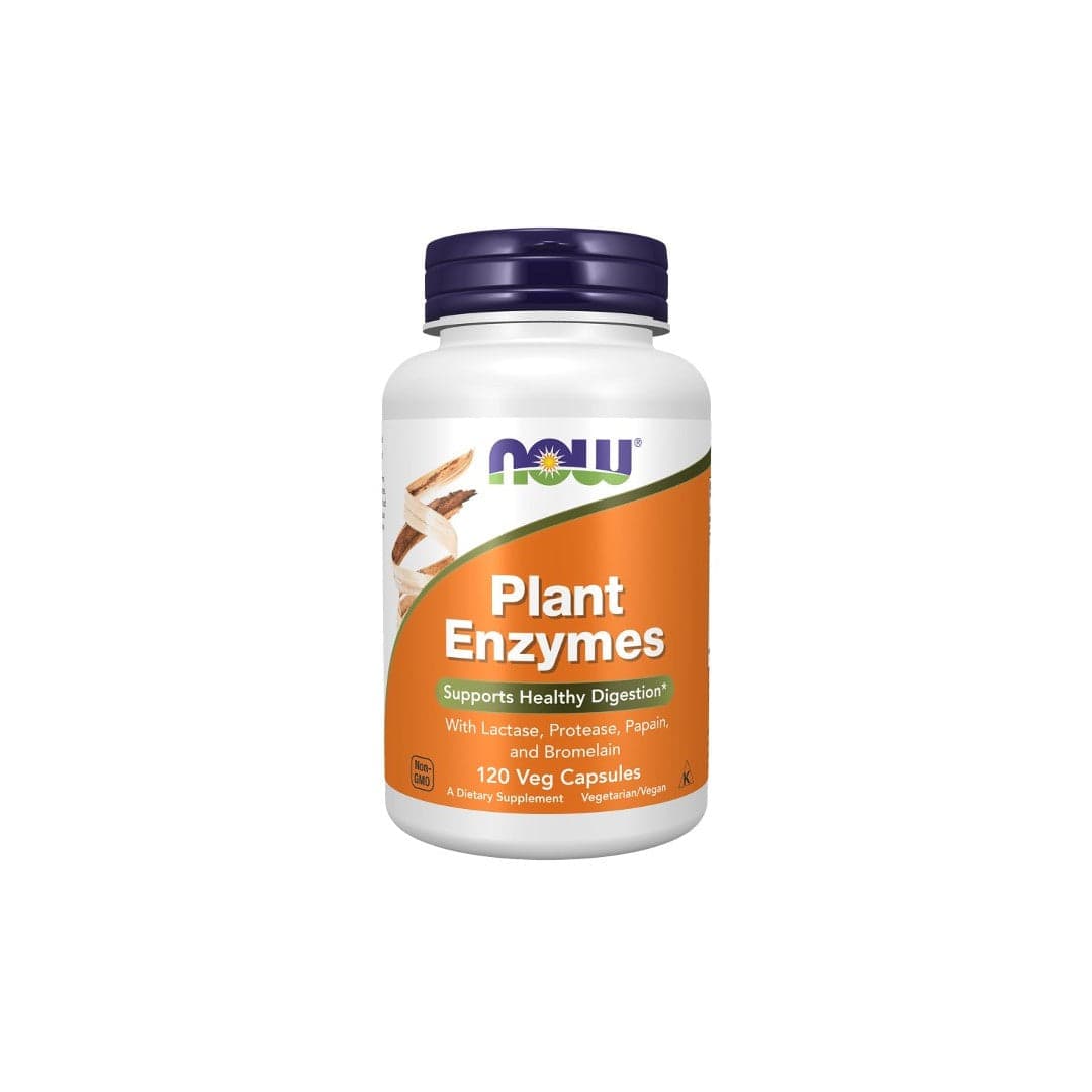 Now Plant Enzymes 120 Cápsulas