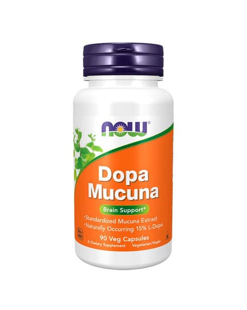 Now DOPA Mucuna 90 Cápsulas