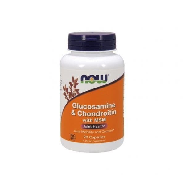 Now Glucosamine, Chondroitin & MSM 180 Cápsulas