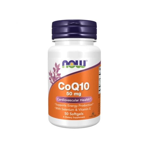 Now Foods CoQ10 50mg 50 Cápsulas