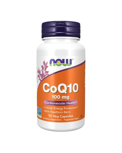Now CoQ10 100mg 90 Cápsulas