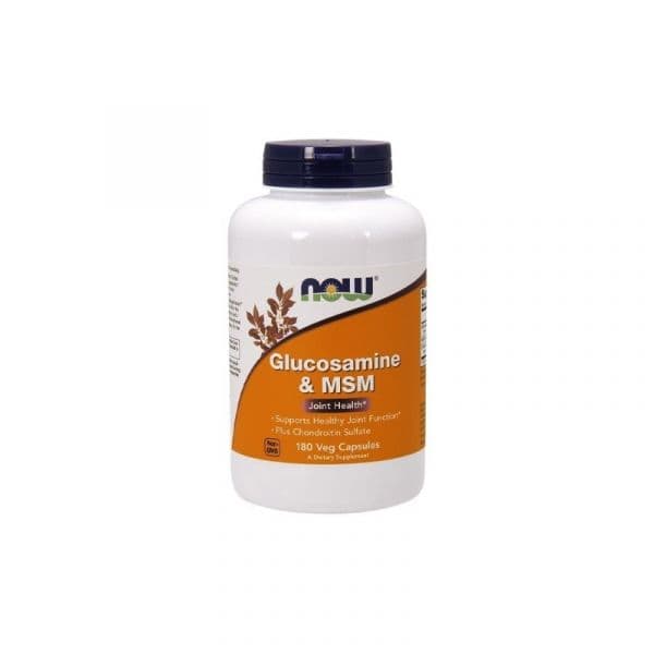 Now Glucosamine & MSM Joint Health 180 Veg Capsules