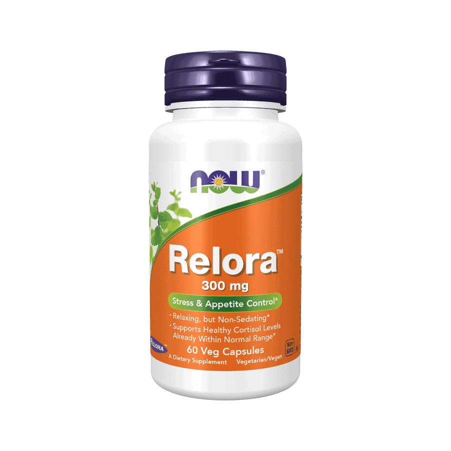 Relora 300mg - 60 Cápsulas - Now Foods