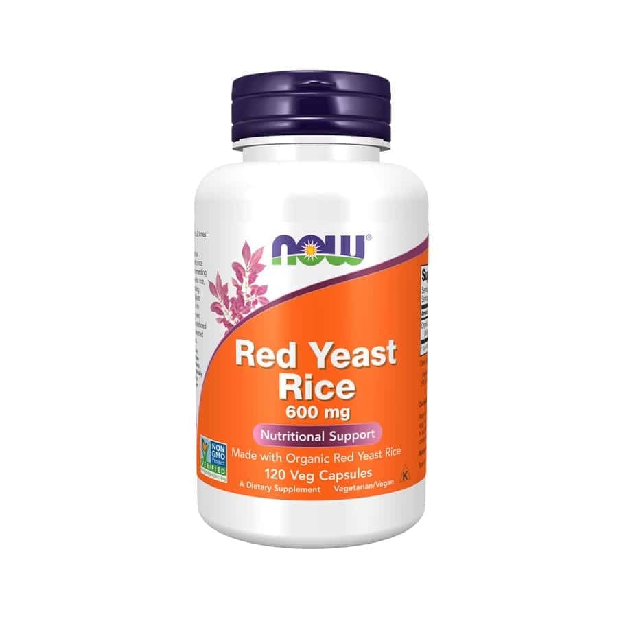 Red Yeast Rice 600mg 120 cápsulas Now Foods120 cápsulas