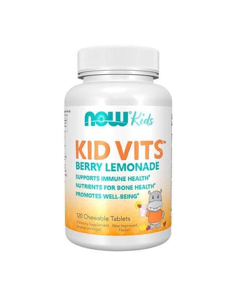 Now Kid Vits Berry Blast 120 Comprimidos Mastigáveis