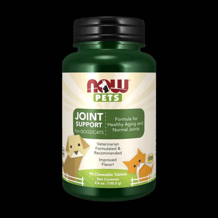 Now Pets Joint Support Chewables For Dogs & Cats 90 Comprimidos