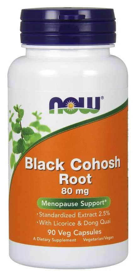 Black Cohosh 80mg - 90 Cápsulas - Now Foods