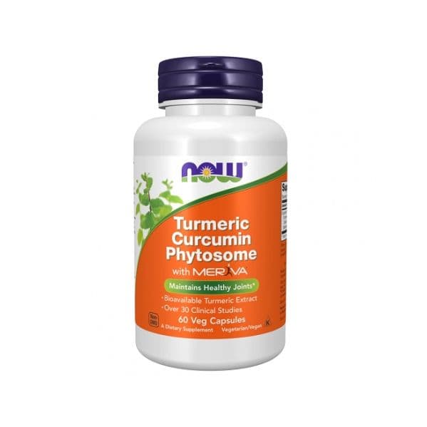 Now Turmeric Curcumin Phytosome 60 Cápsulas