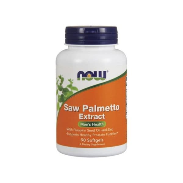 Now Saw Palmetto Extract 80mg 90 Cápsulas