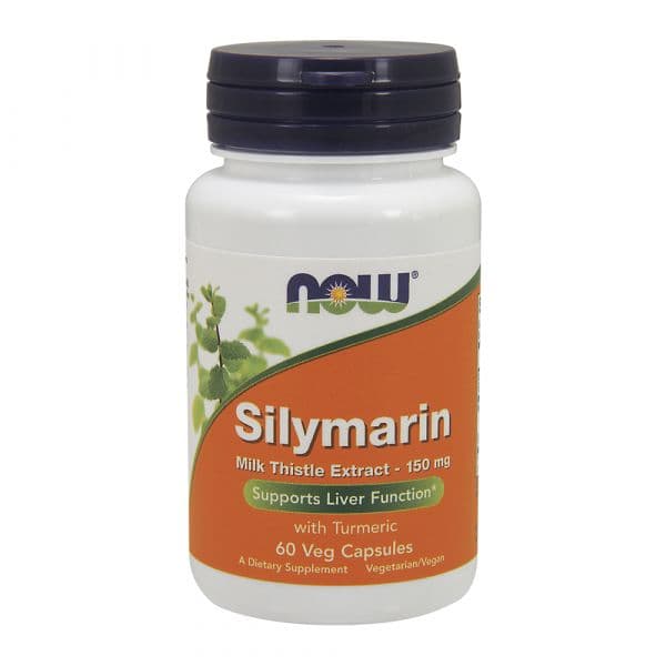 Now Silymarin 150mg 120 Cápsulas Vegetais