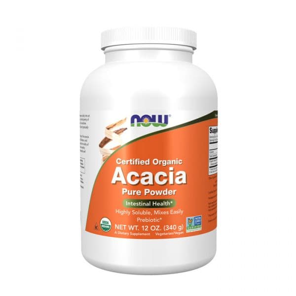 Now Acacia Fiber Orgânico Pó 340g
