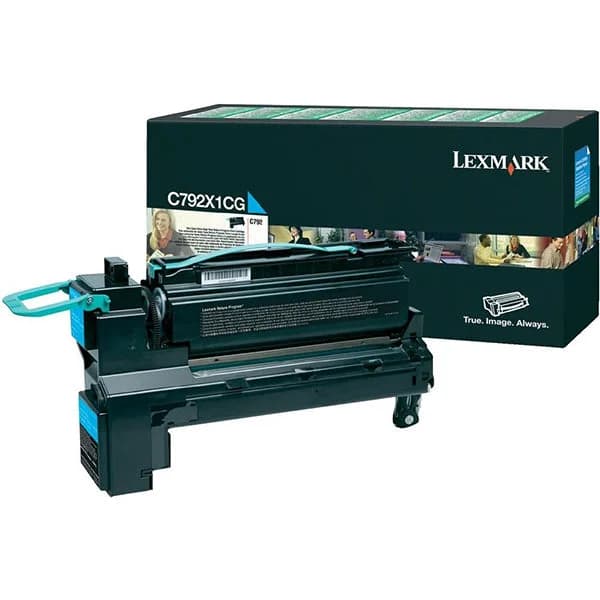 LEXMARK C792 toner cyan standard capacity 20.000 pages 1-pack return program
