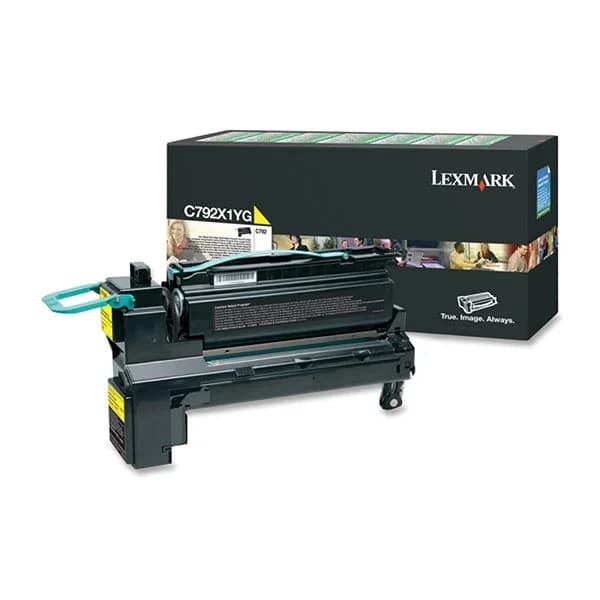 Lexmark C792X1YG toner 1 unidade(s) Original Amarelo