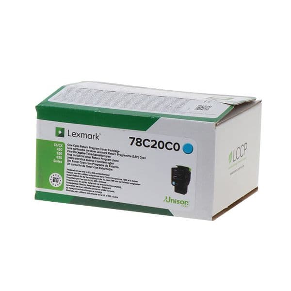 Lexmark Toner 078C20C0 Cyan