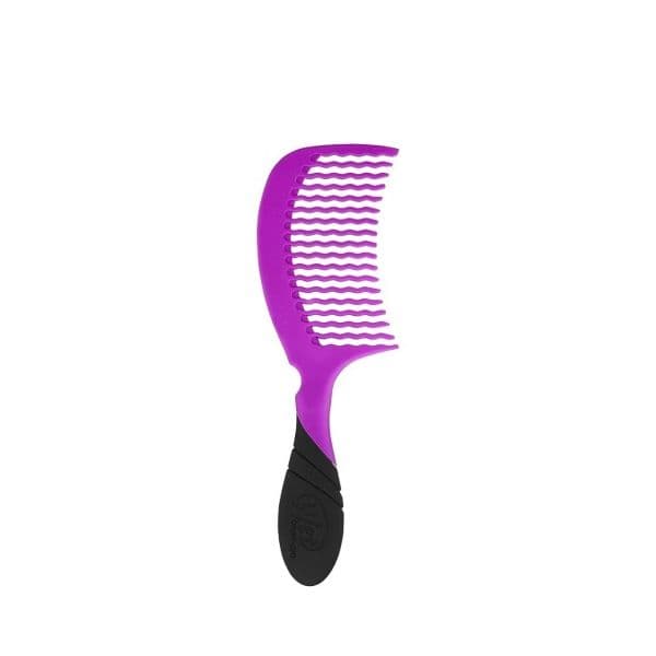 Wet Brush Pro Detangling Comb Escova para Fácil Penteado de Cabelo Purple 1 Unidade